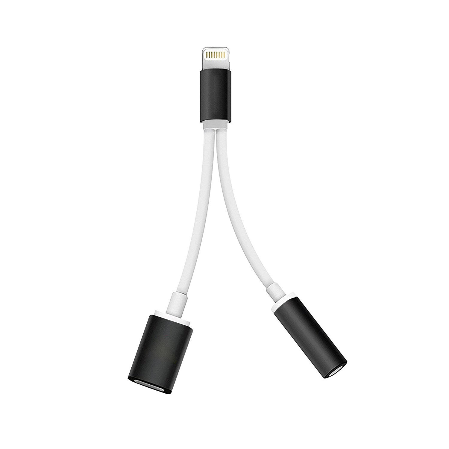 Soultronic 2-in-1 Black/White Lightning --> 3.5mm Audio Jack Adapter & Lightning Charge (Φορτίστε | Ακούστε Μουσική) Soultronic 2-in-1 Black/White Lightning --> 3.5mm Audio Jack Adapter & Lightning Charge (Φορτίστε | Ακούστε Μουσική)