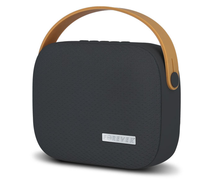Forever BS-400 Black Vintage Look Bluetooth Speaker + Speakerphone + microSD Slot + USB Stick + Line-in Forever BS-400 Black Vintage Look Bluetooth Speaker + Speakerphone + microSD Slot + USB Stick + Line-in