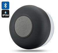 Forever BS-330 Black Bluetooth Shower Water Resistant Speaker & Hands-free Forever BS-330 Black Bluetooth Shower Water Resistant Speaker & Hands-free