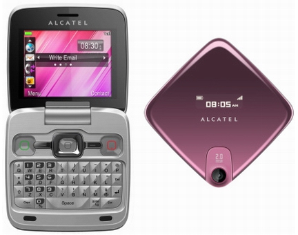 Alcatel OT-808 Pink Chrome