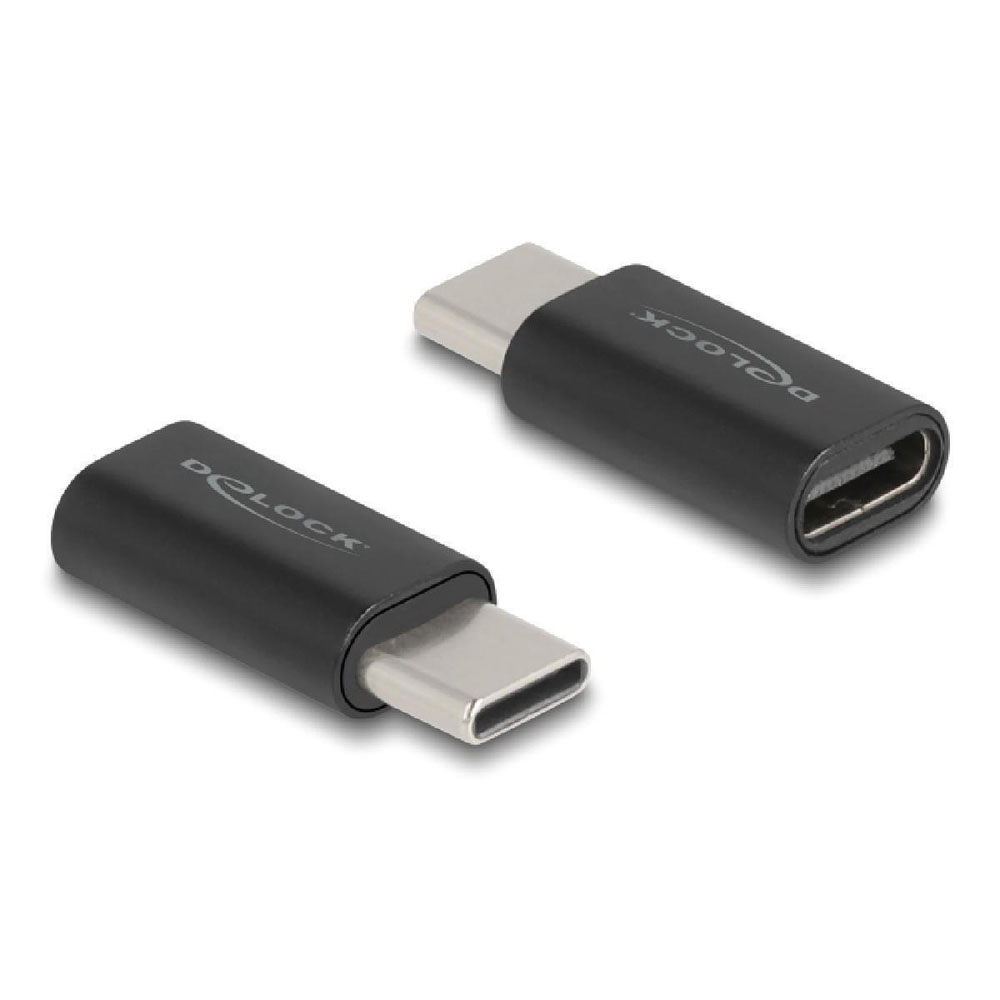 DeLock Adapter USB-C male  USB-C female (60034) (   & )