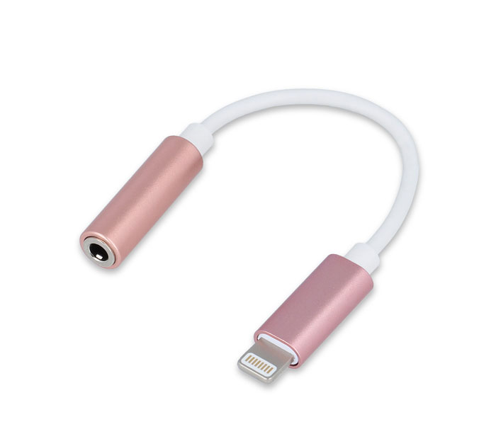 Forever Lightning --> 3.5mm Audio Jack Adapter Rose Gold (χρησιμοποιήστε οποιοδήποτε ακουστικό/ηχείο θέλετε στο iPhone 7/7 Plus) Forever Lightning --> 3.5mm Audio Jack Adapter Rose Gold (χρησιμοποιήστε οποιοδήποτε ακουστικό/ηχείο θέλετε στο iPhone 7/7 Plus)