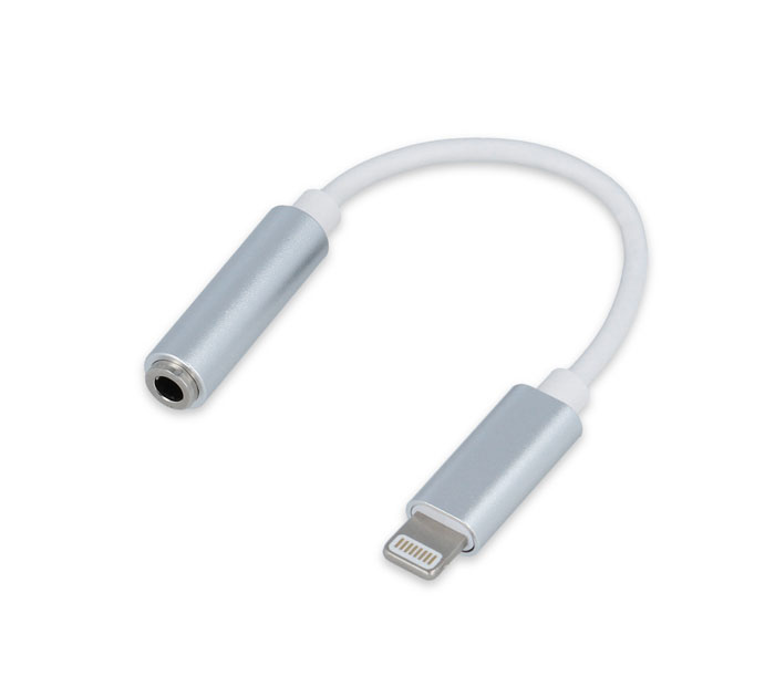 Forever Lightning --> 3.5mm Audio Jack Adapter Silver (χρησιμοποιήστε οποιοδήποτε ακουστικό/ηχείο θέλετε στο iPhone 7/7 Plus) Forever Lightning --> 3.5mm Audio Jack Adapter Silver (χρησιμοποιήστε οποιοδήποτε ακουστικό/ηχείο θέλετε στο iPhone 7/7 Plus)