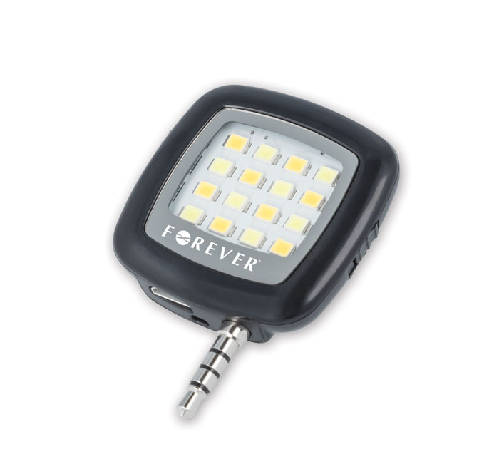 Forever SLT-100 Selfie LED Light με 16 LED (τραβήξτε selfie φωτογραφίες με φως παντού!) (n2912) Forever SLT-100 Selfie LED Light με 16 LED (τραβήξτε selfie φωτογραφίες με φως παντού!) (n2912)