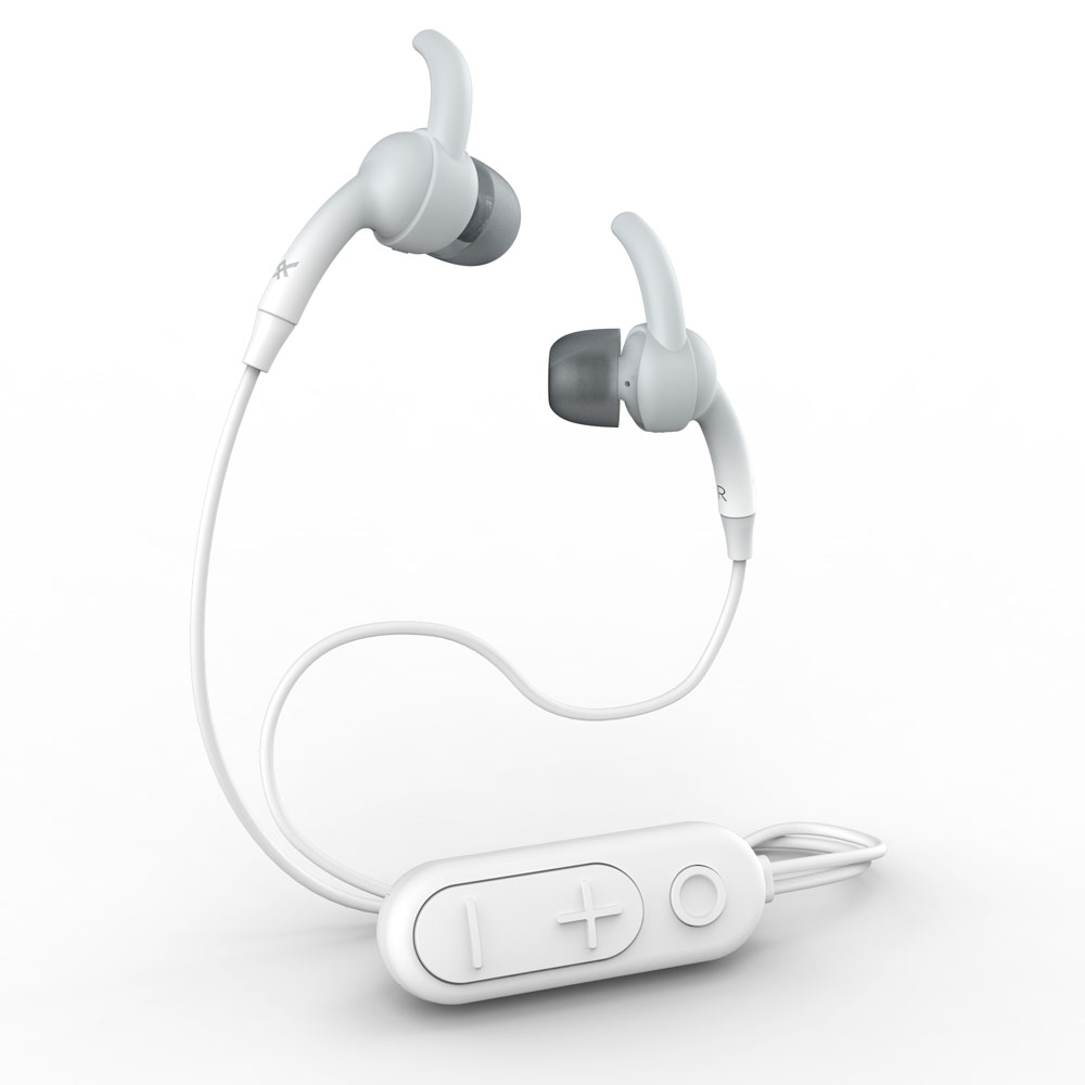 iFrogz Sound Hub Plugz Wireless Earbuds 304001822 (White/Gray) | Comfort Fit + Cable Management + Sweat Resistant iFrogz Sound Hub Plugz Wireless Earbuds 304001822 (White/Gray) | Comfort Fit + Cable Management + Sweat Resistant