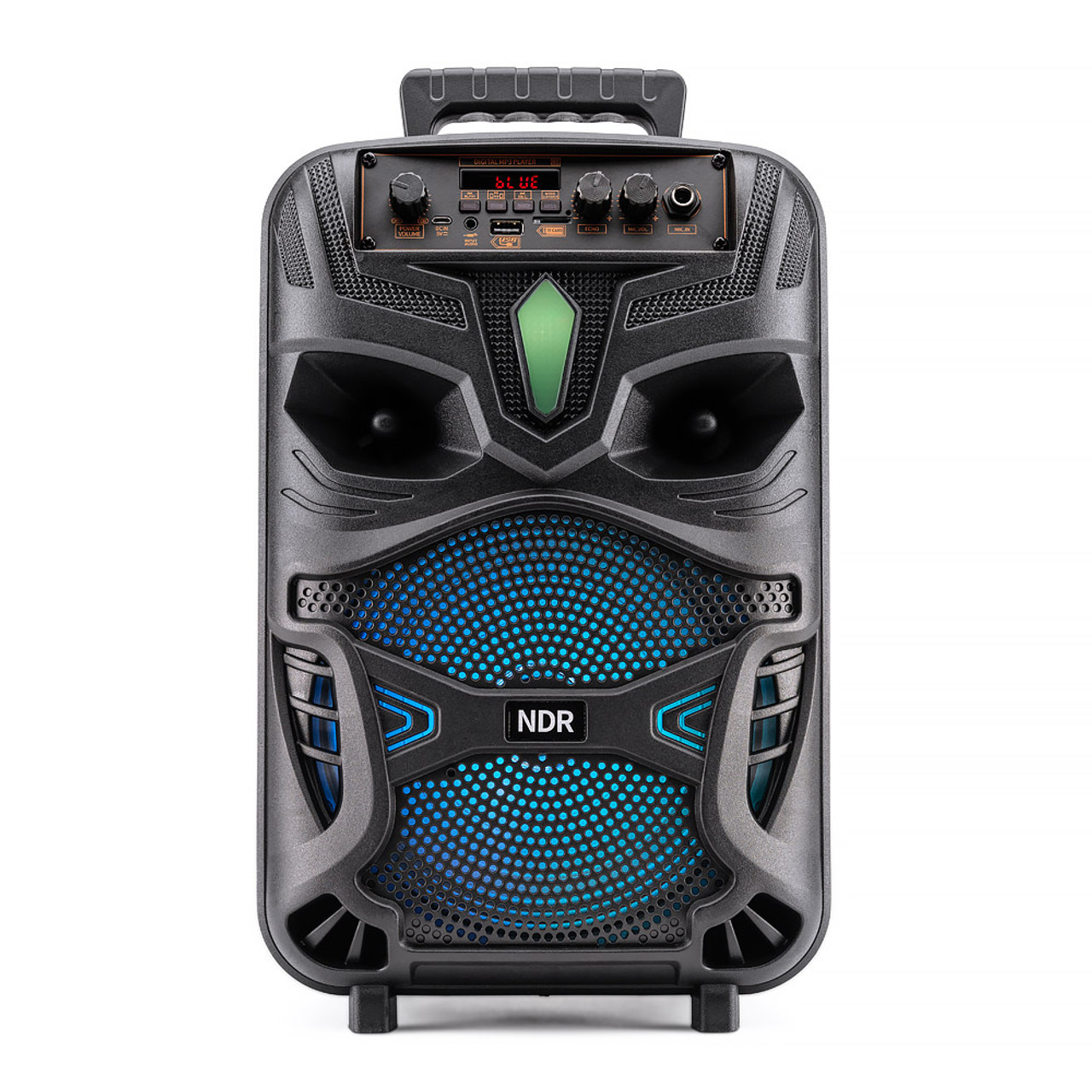 RED5 Party Speaker 120W | Bluetooth + Line-in + microSD + USB + FM Radio + Karaoke + LED Lights + Microphone + Remote