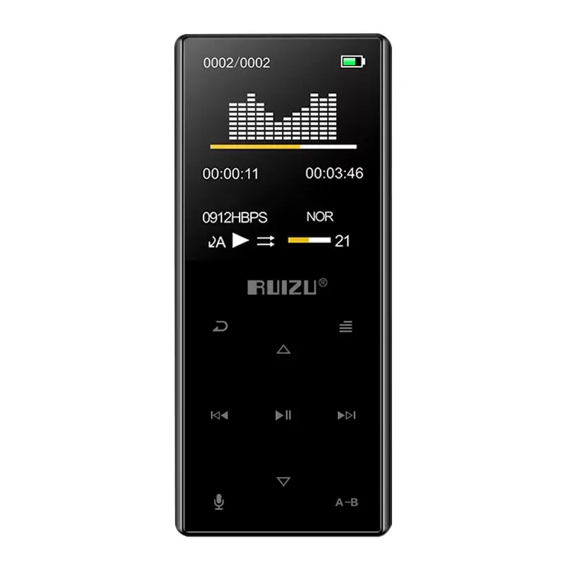 RUIZU D29 Audio & Video Player 16GB | TFT 1.8" με πλήκτρα αφής + Bluetooth + FM Radio + Ενσωματωμένο Ηχείο + Ελληνικό Μενού RUIZU D29 Audio & Video Player 16GB | TFT 1.8" με πλήκτρα αφής + Bluetooth + FM Radio + Ενσωματωμένο Ηχείο + Ελληνικό Μενού