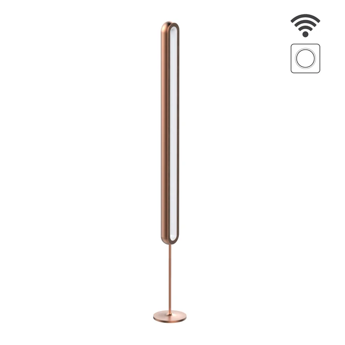 Allocacoc LightPillar |Dimmable| Standing Brown:       on/off   + 