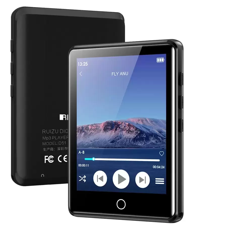 RUIZU M6 Audio & Video Player 8GB | Touch Screen 2.8" + Bluetooth + FM Radio + Ενσωματωμένο Ηχείο + Ελληνικό μενού RUIZU M6 Audio & Video Player 8GB | Touch Screen 2.8" + Bluetooth + FM Radio + Ενσωματωμένο Ηχείο + Ελληνικό μενού