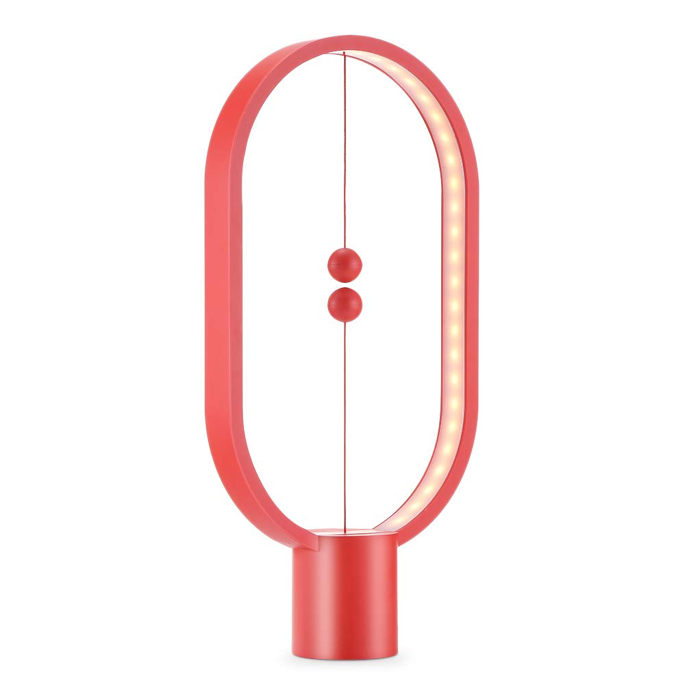 Allocacoc HENG Balance Lamp Ellipse Plastic Maxi Red |     