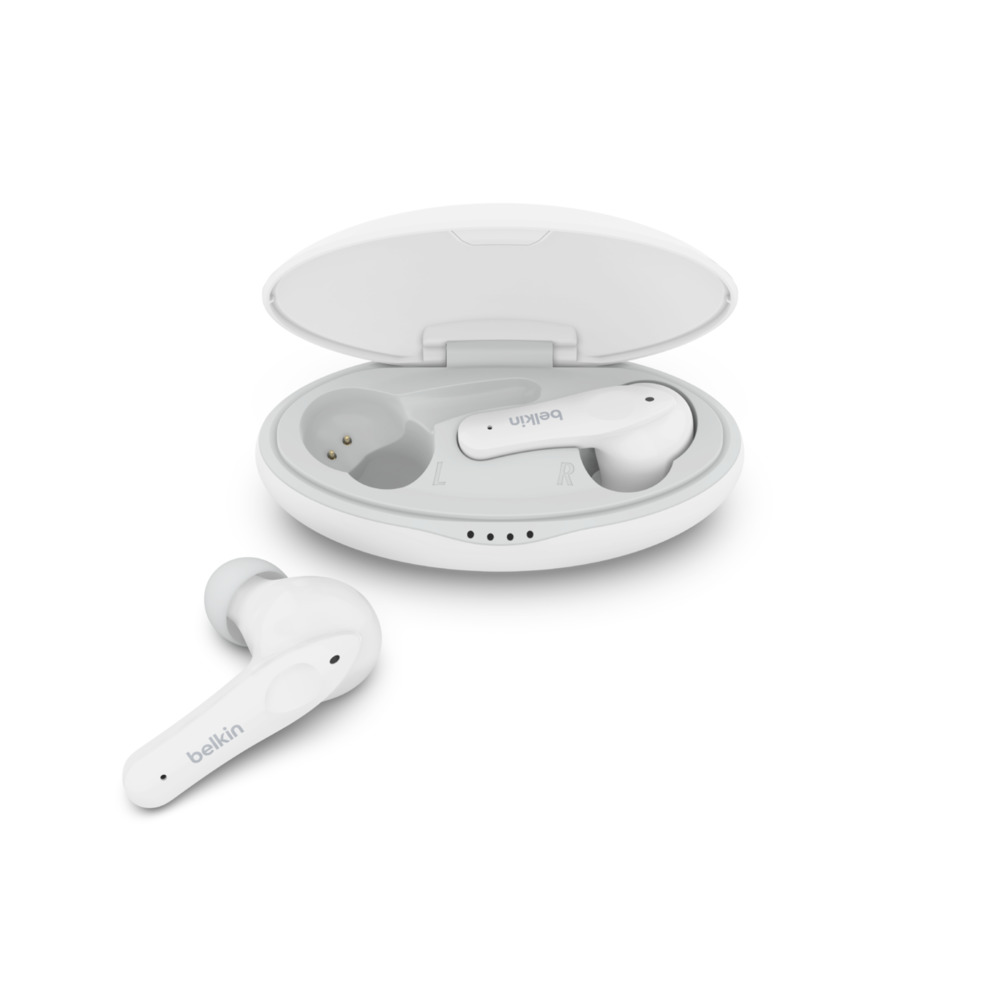 Belkin PAC003btWH SOUNDFORM Nano Wireless Earbuds for Kids (Ακουστικά σχεδιασμένα για παιδιά με μέγιστο έντασης) Belkin PAC003btWH SOUNDFORM Nano Wireless Earbuds for Kids (Ακουστικά σχεδιασμένα για παιδιά με μέγιστο έντασης)