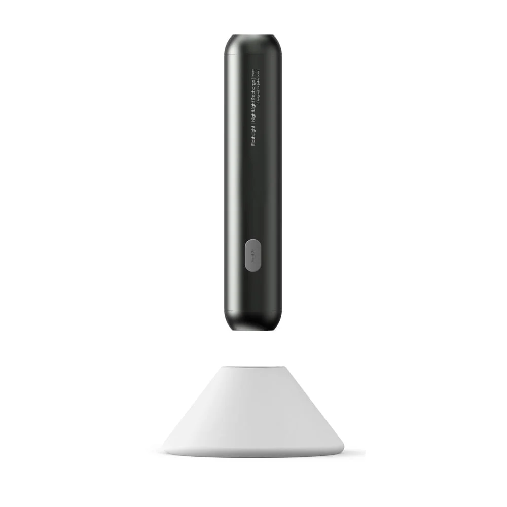 Allocacoc FlashLight Grey | NightLight Recharge Dock | Cree LED 600lm | Warm White 3500K Allocacoc FlashLight Grey | NightLight Recharge Dock | Cree LED 600lm | Warm White 3500K