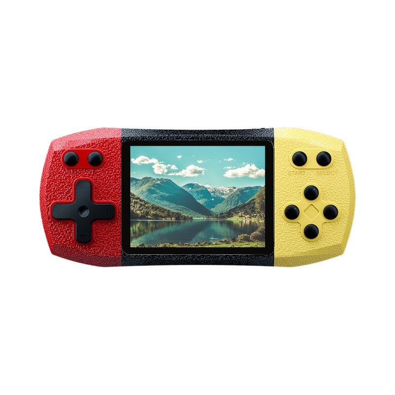 Soultronic F1 Plus Handheld Game Console Red & Yellow | Ρετρό Κονσόλα με 620 Παιχνίδια | Οθόνη 3.0'' + Ηχείο + ΤV-Out Soultronic F1 Plus Handheld Game Console Red & Yellow | Ρετρό Κονσόλα με 620 Παιχνίδια | Οθόνη 3.0'' + Ηχείο + ΤV-Out