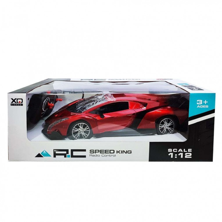 Kider Toys Τηλεκατευθυνόμενο Αυτοκίνητο Supercar Κόκκινο Μεταλλικό με Φώτα 1:12 + Επαναφορτιζόμενες Μπαταρίες + USB Φορτιστής Kider Toys Τηλεκατευθυνόμενο Αυτοκίνητο Supercar Κόκκινο Μεταλλικό με Φώτα 1:12 + Επαναφορτιζόμενες Μπαταρίες + USB Φορτιστής
