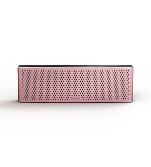 Remax RB-M20 Rose Gold Metal Bluetooth Speaker + Speakerphone + microSD Slot + Line-in