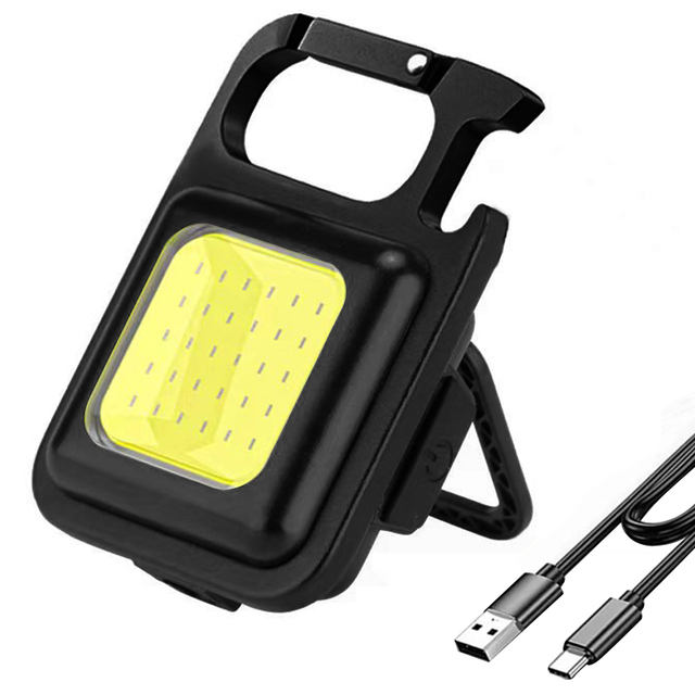 Tangda COB11 1000 Lumens LED Keychain Light | Waterproof + Carabiner + 180 μοιρών Bracket + Magnetic + Bottle Opener Tangda COB11 1000 Lumens LED Keychain Light | Waterproof + Carabiner + 180 μοιρών Bracket + Magnetic + Bottle Opener