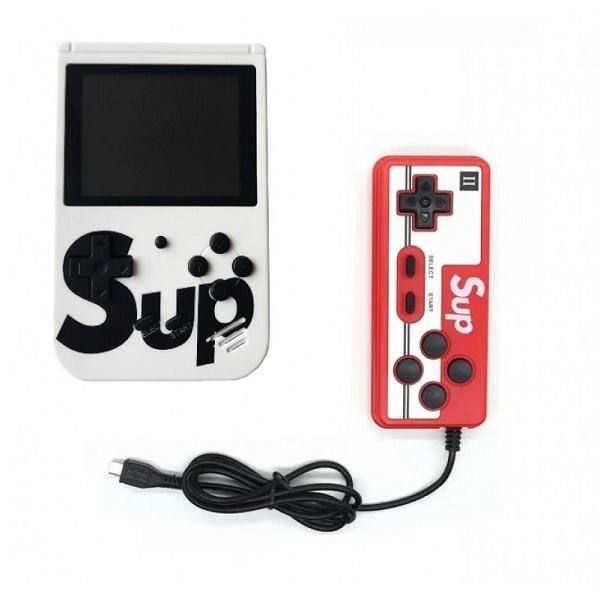 Soultronic Sup Game Box Plus White + Χειριστήριο για 2ο Παίκτη | Ρετρό Κονσόλα με 400 Παιχνίδια | Οθόνη 3.0'' + Ηχείο + ΤV-Out Soultronic Sup Game Box Plus White + Χειριστήριο για 2ο Παίκτη | Ρετρό Κονσόλα με 400 Παιχνίδια | Οθόνη 3.0'' + Ηχείο + ΤV-Out