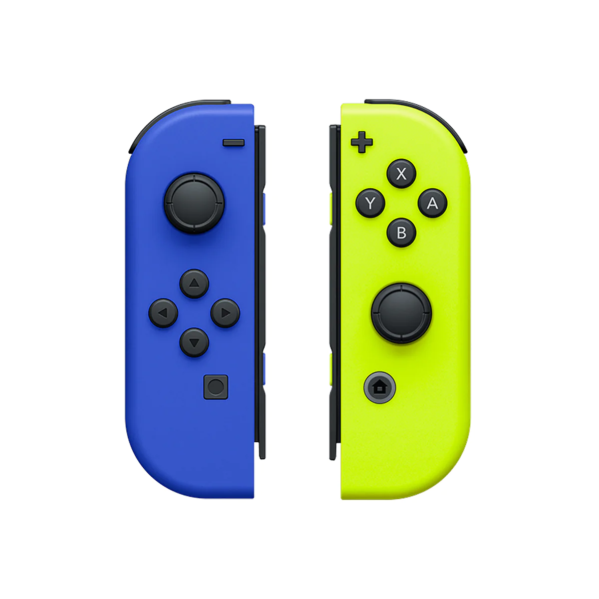 Soultronic Switch JoyCon Pair (L) & (R) Neon Yellow / Blue  Nintendo Switch