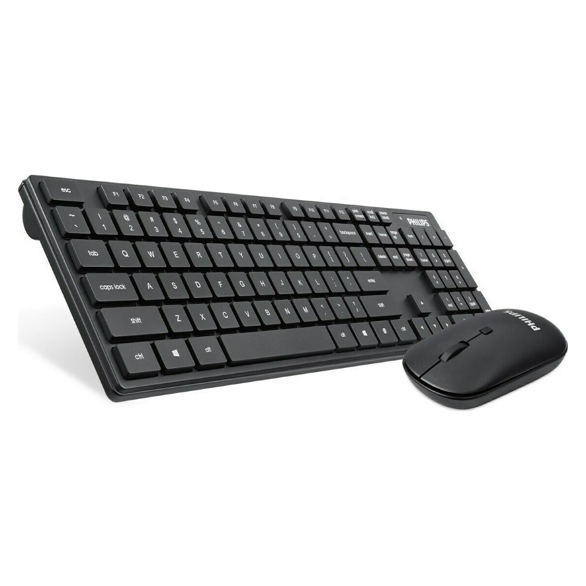 Philips SPT6103B/15 Wireless Combo  &   | Silent Design | Low-profile Keys | Water-resistant