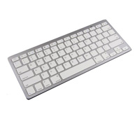 Soultronic BK3001 White Ultra Slim Bluetooth Keyboard For Laptop, Netbook, Tablet & Smartphone