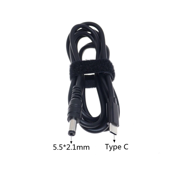 Soultronic PD16 Type-C PD Charging Cable  Laptop   5.5 x 2.1mm | Power Adapter Jack Converter