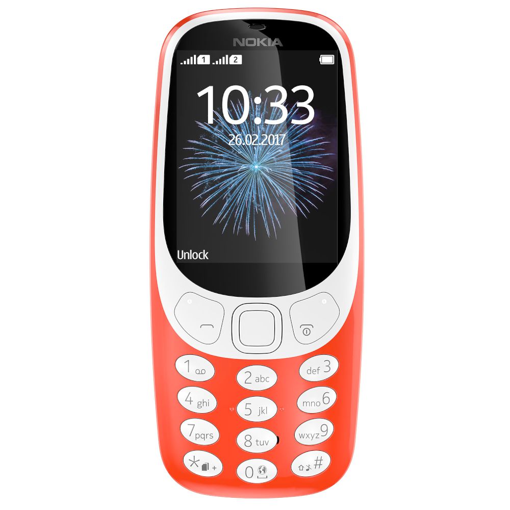 Nokia 3310 (2017) Dual Sim Warm Red Nokia 3310 (2017) Dual Sim Warm Red