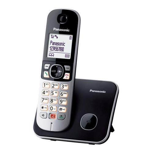 Ασύρματο Τηλέφωνο Panasonic KX-TG6851 Μαύρο (5025232730681) Ασύρματο Τηλέφωνο Panasonic KX-TG6851 Μαύρο (5025232730681)