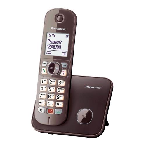 Ασύρματο Τηλέφωνο Panasonic KX-TG6851 Καφέ (5025232921317) Ασύρματο Τηλέφωνο Panasonic KX-TG6851 Καφέ (5025232921317)