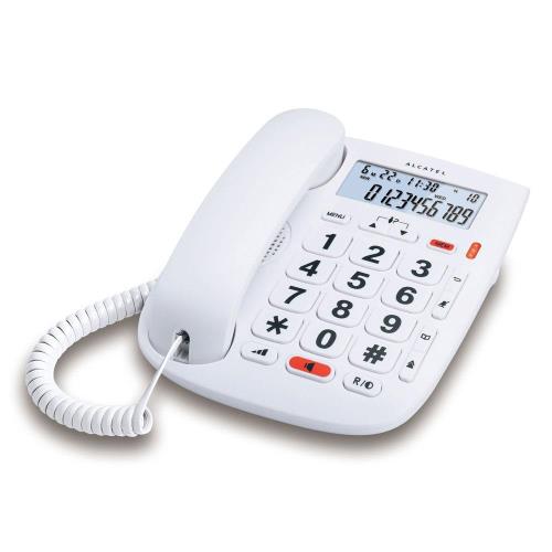 Σταθερό Τηλέφωνο Alcatel TMAX 20 Λευκό (3700601416763) Σταθερό Τηλέφωνο Alcatel TMAX 20 Λευκό (3700601416763)