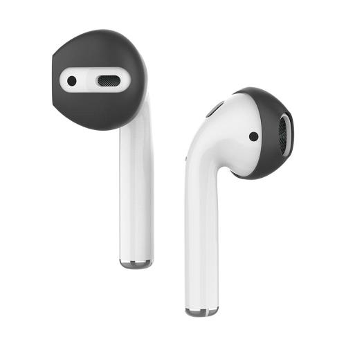 Earhooks Σιλικόνης AhaStyle PT76 Apple Earpods & Airpods Fit in Case Μαύρο (3 ζεύγη) (X0022W1GG7) Earhooks Σιλικόνης AhaStyle PT76 Apple Earpods & Airpods Fit in Case Μαύρο (3 ζεύγη) (X0022W1GG7)