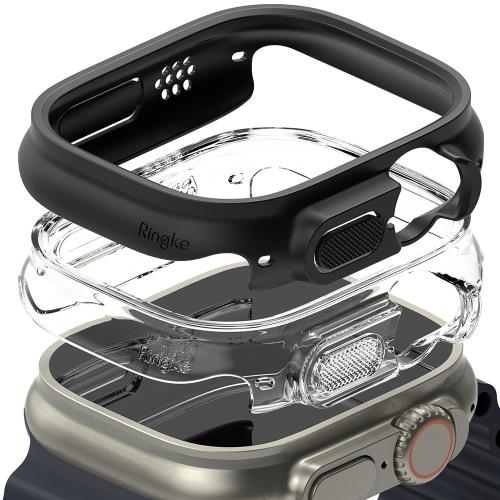 Θήκη PC Ringke Slim Apple Watch Ultra 49mm Διάφανο & Μαύρο (2 τεμ) (8809881268873) Θήκη PC Ringke Slim Apple Watch Ultra 49mm Διάφανο & Μαύρο (2 τεμ) (8809881268873)