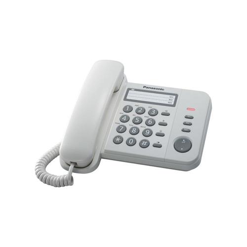 Σταθερό Τηλέφωνο Panasonic KX-TS520EX Λευκό (5025232490844) Σταθερό Τηλέφωνο Panasonic KX-TS520EX Λευκό (5025232490844)
