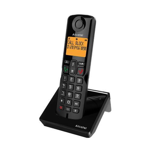 Ασύρματο Τηλέφωνο Alcatel S280 με Δυνατότητα Αποκλεισμού Κλήσεων Μαύρο (3700601425369) Ασύρματο Τηλέφωνο Alcatel S280 με Δυνατότητα Αποκλεισμού Κλήσεων Μαύρο (3700601425369)