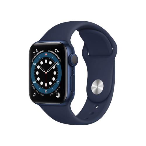 Apple Watch Series 6 Aluminum 40mm Μπλε με Sport Band Μπλε (190199866485) Apple Watch Series 6 Aluminum 40mm Μπλε με Sport Band Μπλε (190199866485)
