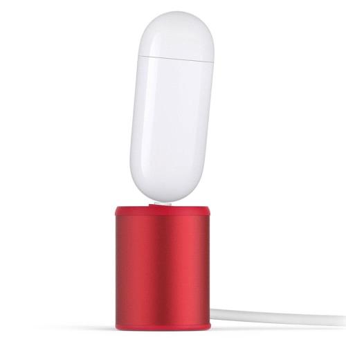 Επιτραπέζια Βάση AhaStyle PT08 για Φόρτιση Apple AirPods Aluminium Κόκκινο (X001FX0GHT) Επιτραπέζια Βάση AhaStyle PT08 για Φόρτιση Apple AirPods Aluminium Κόκκινο (X001FX0GHT)
