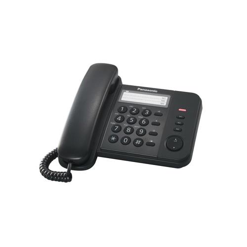 Σταθερό Τηλέφωνο Panasonic KX-TS520EX Μαύρο (5025232490837) Σταθερό Τηλέφωνο Panasonic KX-TS520EX Μαύρο (5025232490837)