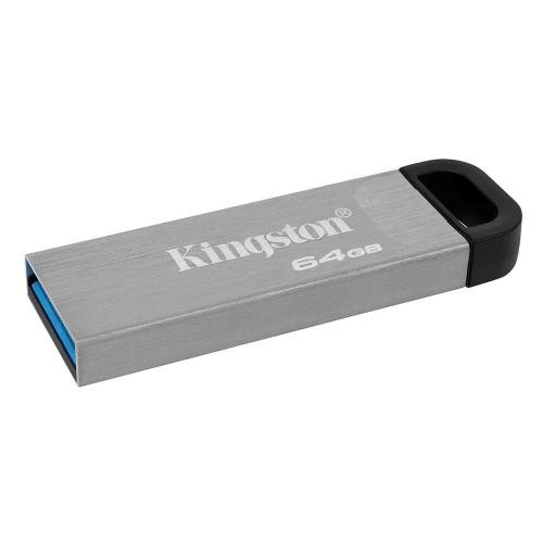 USB 3.2 Flash Disk Kingston Kyson DTKN USB A 64GB 200MB/s Ασημί (740617309102) USB 3.2 Flash Disk Kingston Kyson DTKN USB A 64GB 200MB/s Ασημί (740617309102)