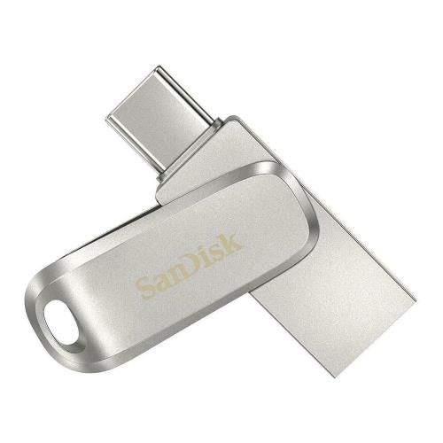 USB 3.1 Flash Disk SanDisk Ultra Dual Drive Luxe SDDDC4 USB C 64GB 150MB/s Ασημί (619659179021) USB 3.1 Flash Disk SanDisk Ultra Dual Drive Luxe SDDDC4 USB C 64GB 150MB/s Ασημί (619659179021)