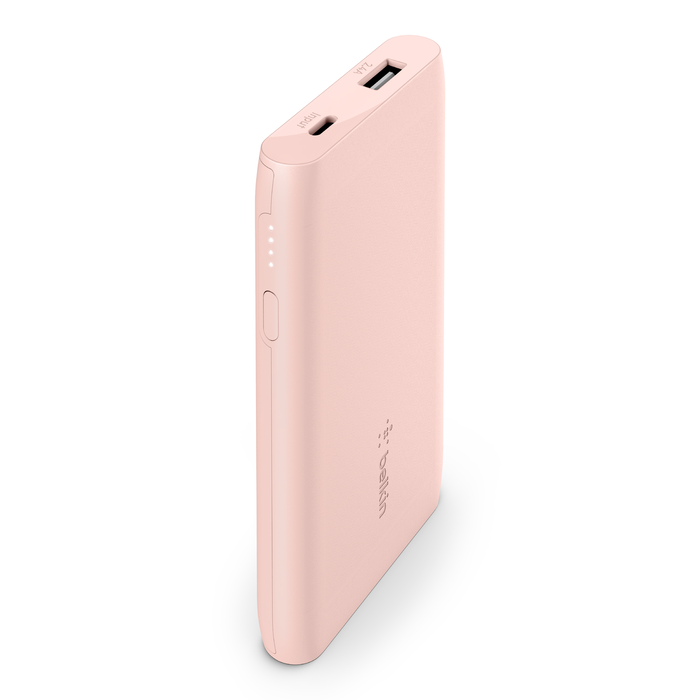 Belkin BPB004btC00 Power Bank 5K 5000mAh Rose | USB @ 12W + Type-C Input @ 15W