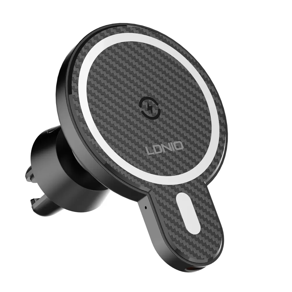 Ldnio MA20 Magnetic Car Mount + Wireless Charging 15W | Βάση αυτοκινήτου για αεραγωγούς & ασύρματος φορτιστής Ldnio MA20 Magnetic Car Mount + Wireless Charging 15W | Βάση αυτοκινήτου για αεραγωγούς & ασύρματος φορτιστής