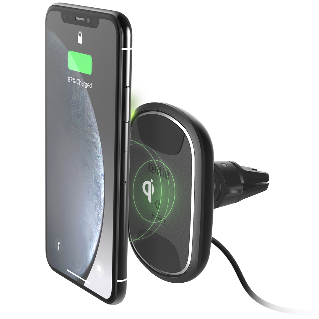 iOttie iTap Magnetic 2 Wireless Charging Vent Mount Holder HLCRIO138:      Qi Charge