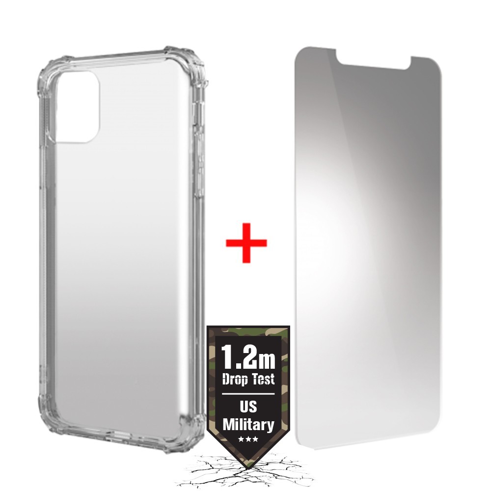 Energizer Protection Pack (Ultra Clear Case + Ultra Clear Tempered Glass)  Apple iPhone 11