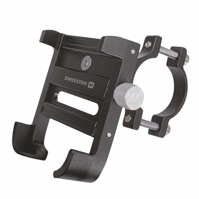 Swissten BM1 Universal Aluminium Bike & Bicycle Smartphone Holder (    & smartphone)