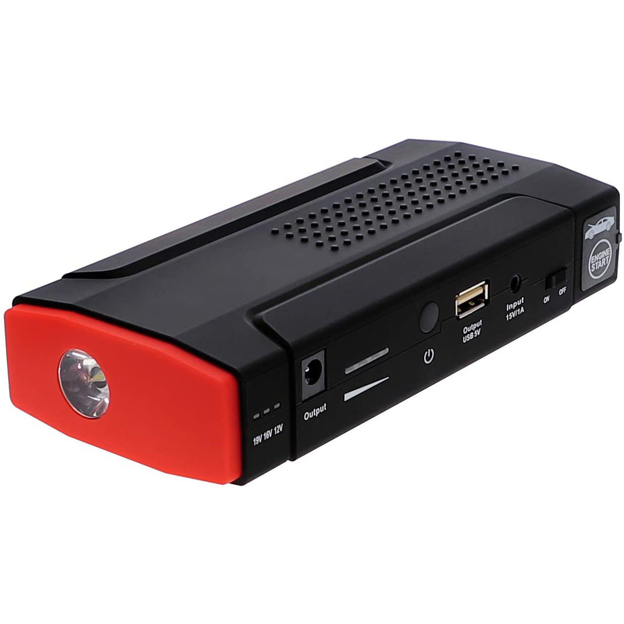 4smarts Jump Starter Power Bank 13800mAh | USB @ 2A + 12V Jump Starter   + 12V/16V/19V  Notebook!