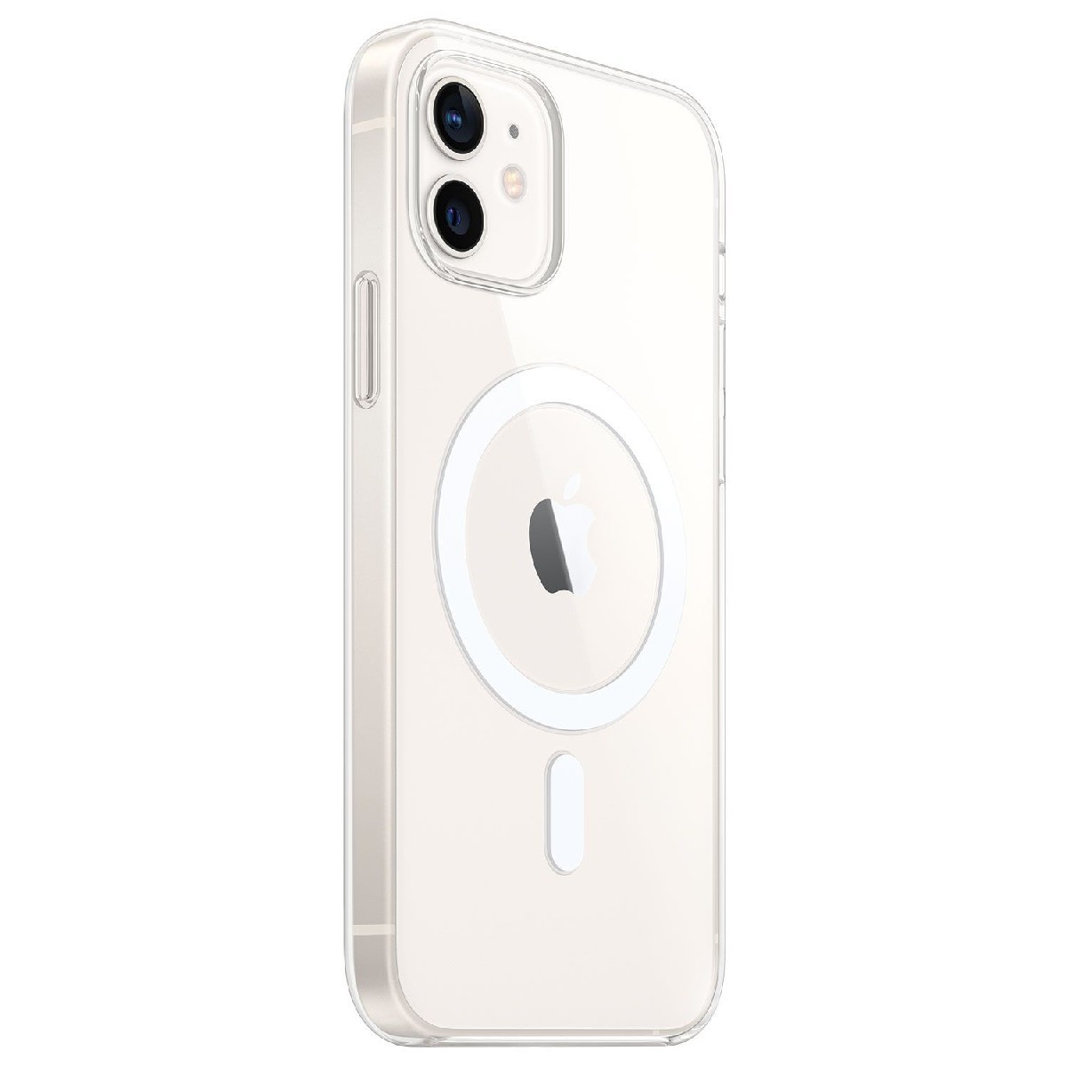 Ancus Premium Silicone Cover Magnetic (Magsafe) Case Clear  Apple iPhone 12 / iPhone 12 Pro