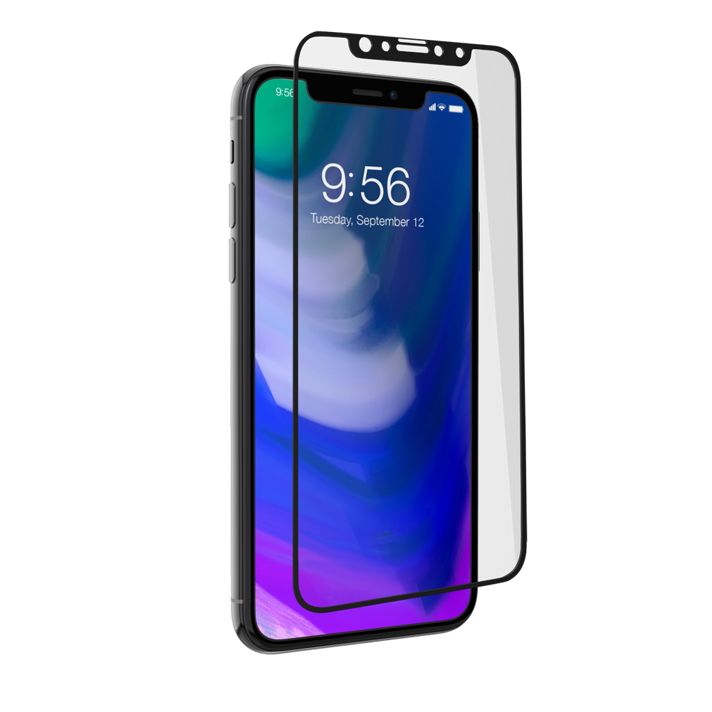 ZAGG Glass+ Contour Curved Impact & Scratch Protection Full Face Glass Black για Apple iPhone X / XS - 11 Pro ZAGG Glass+ Contour Curved Impact & Scratch Protection Full Face Glass Black για Apple iPhone X / XS - 11 Pro