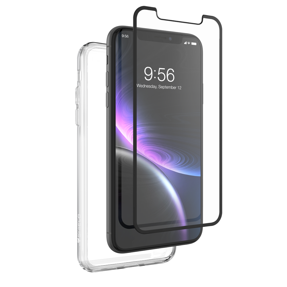 ZAGG invisibleSHIELD 360 Protection (Glass Curve Black + Clear Case)  Apple iPhone XR