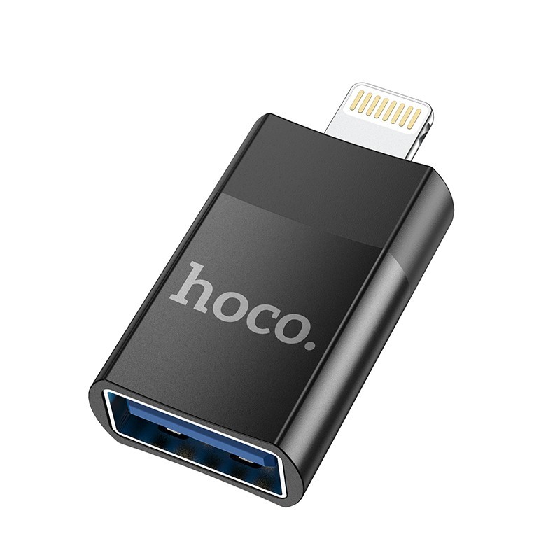 Hoco UA17 Lightning On-The-Go USB 3.0 Host OTG Adapter Black