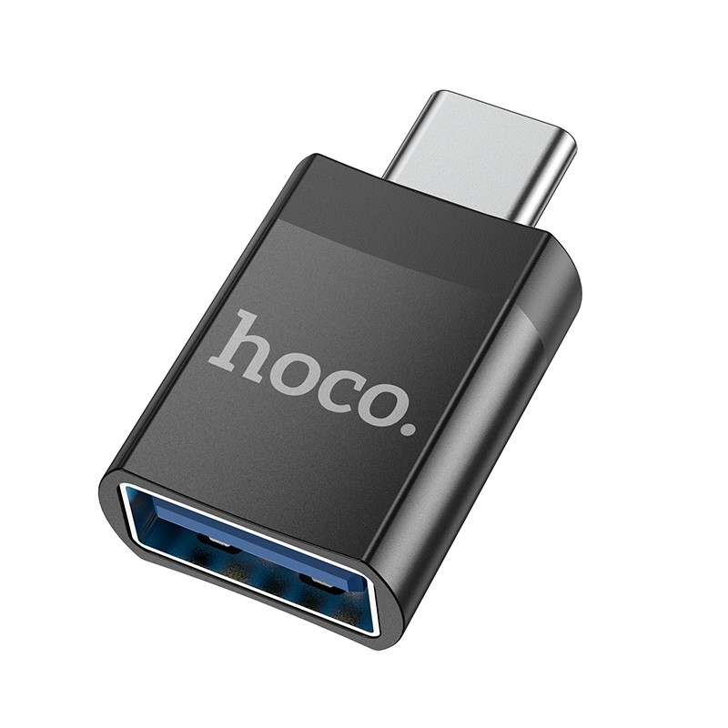 Hoco UA17 Type-C On-The-Go USB 3.0 Host OTG Adapter Black