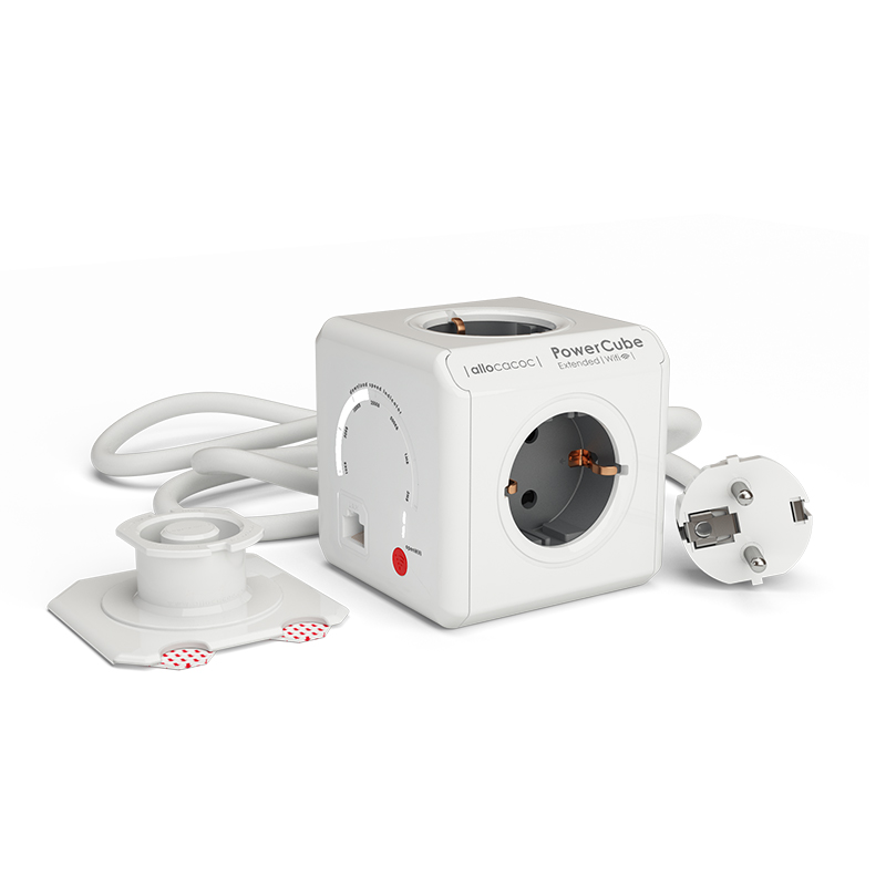 Allocacoc PowerCube Extended WiFi | Πολύπριζο 4 Θέσεων | WiFi Repeater/Access Point | Speed Indicator Allocacoc PowerCube Extended WiFi | Πολύπριζο 4 Θέσεων | WiFi Repeater/Access Point | Speed Indicator